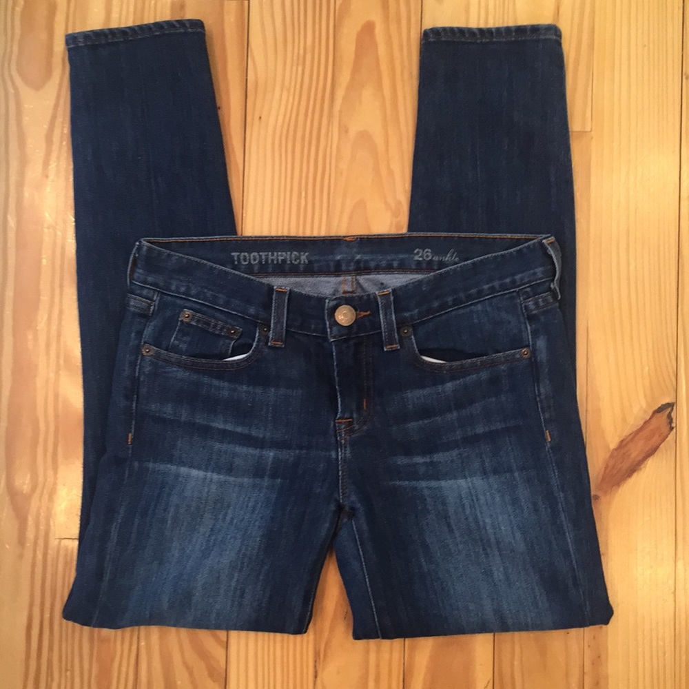 J.Crew Toothpick Ankle Skinny Jeans